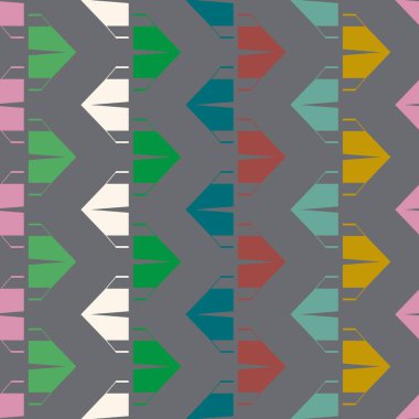 çizgi film kamp çadırları ile renk seamless modeli