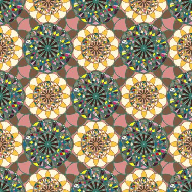  soyut geometrik Dikişsiz desen arka planı için