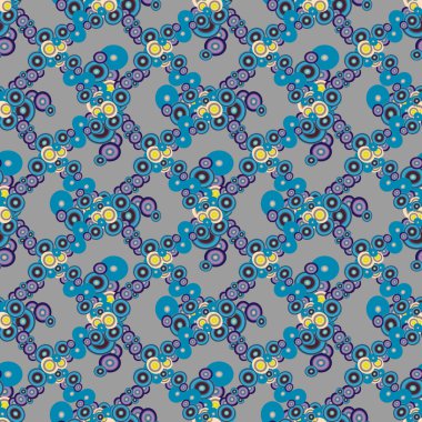 Daireler, arka plan ile soyut geometrik seamless modeli