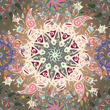 Arkaplan için soyut geometrik renkli desen. vektör illüstrasyonu 