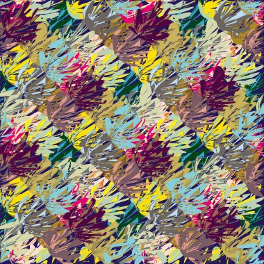 Soyut geometrik renkli seamless modeli, arka plan