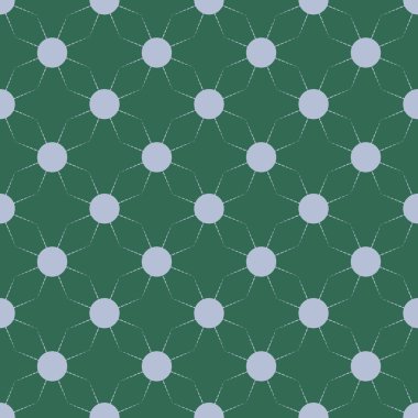 Çok renkli basit geometrik güneş ile Seamless modeli.