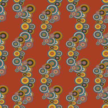 Daireler, arka plan ile soyut geometrik seamless modeli