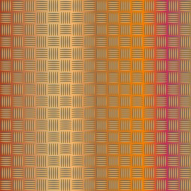 Oluklu Metal Dikişsiz desen vektör çizim.