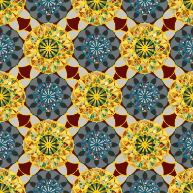  soyut geometrik Dikişsiz desen arka planı için