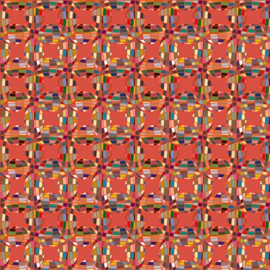 Renk seamless modeli ile işbirliği dünya küre.