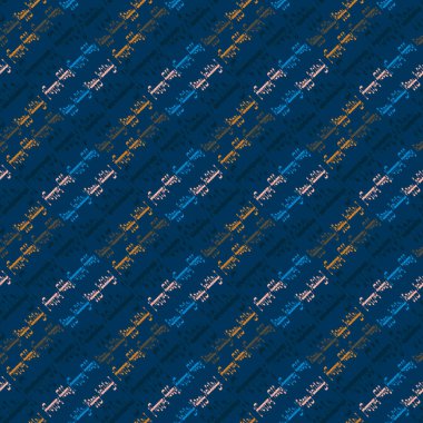 Arapça metin mutlu tatil çok renkli seamless modeli.