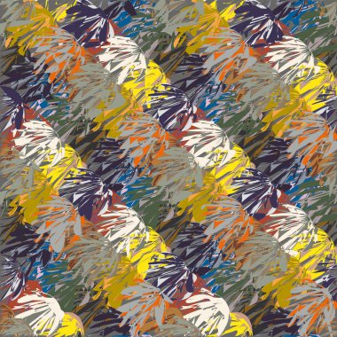 Soyut geometrik renkli seamless modeli, arka plan