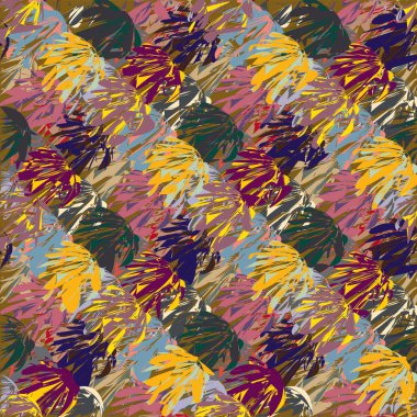 Soyut geometrik renkli seamless modeli, arka plan