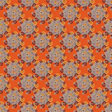 Daireler, arka plan ile soyut geometrik seamless modeli