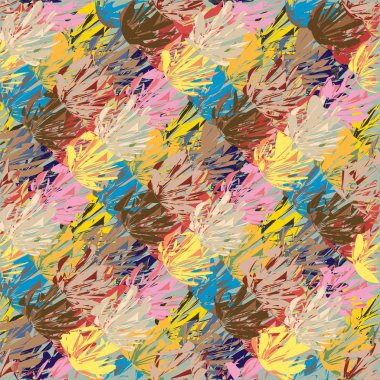 Soyut geometrik renkli seamless modeli, arka plan