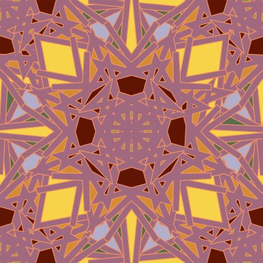 Yeni arka plan için soyut geometrik seamless modeli. 