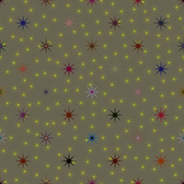 Arka plan için yıldız ile soyut geometrik renkli desen.