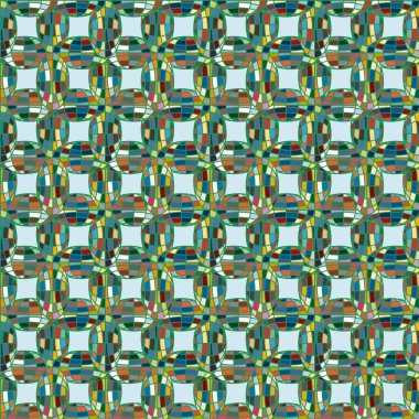 Renk seamless modeli ile işbirliği dünya küre.