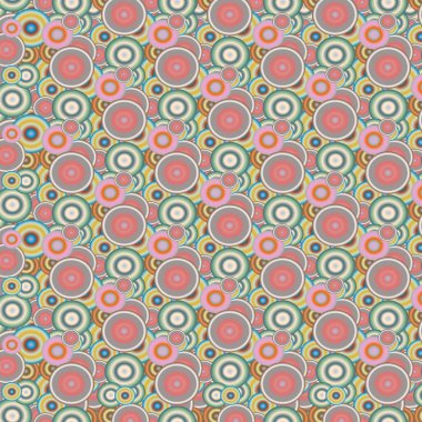 Daireler, arka plan ile soyut geometrik seamless modeli