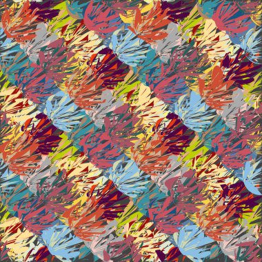 Soyut geometrik renkli seamless modeli, arka plan