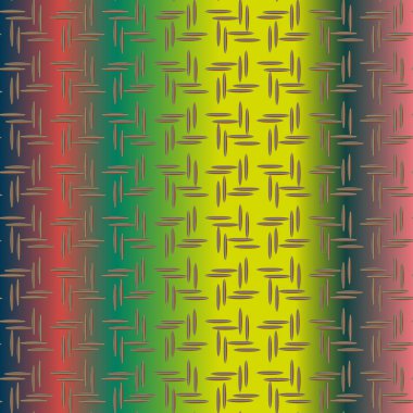 Oluklu Metal Dikişsiz desen vektör çizim.