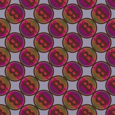 bitcoins parlak parlak pahalı sikkeleri ile Seamless modeli 