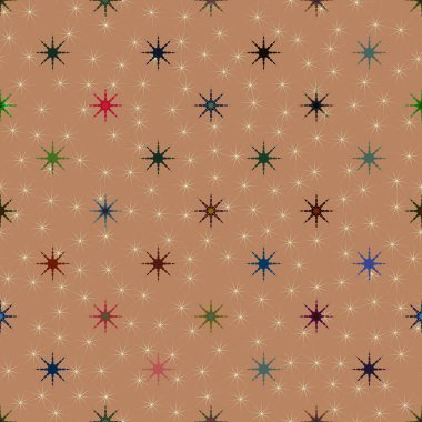 Arka plan için yıldız ile soyut geometrik renkli desen.