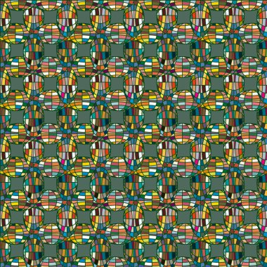 Renk seamless modeli ile işbirliği dünya küre.