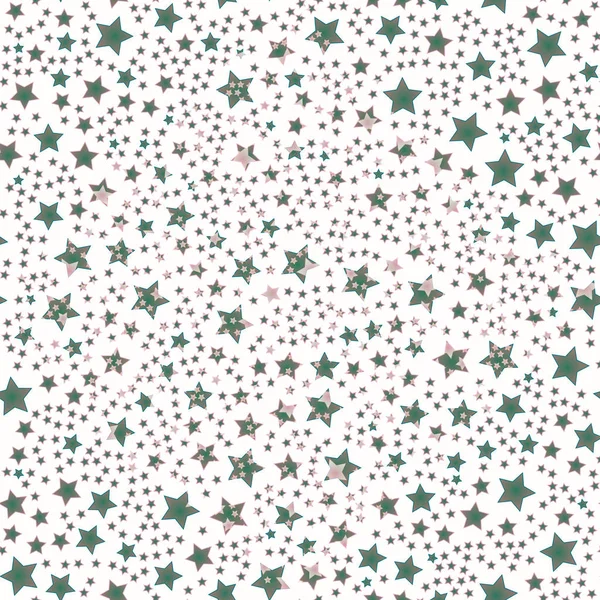 Padrão Colorido Geométrico Abstrato Com Estrelas Para Fundo — Vetor de Stock