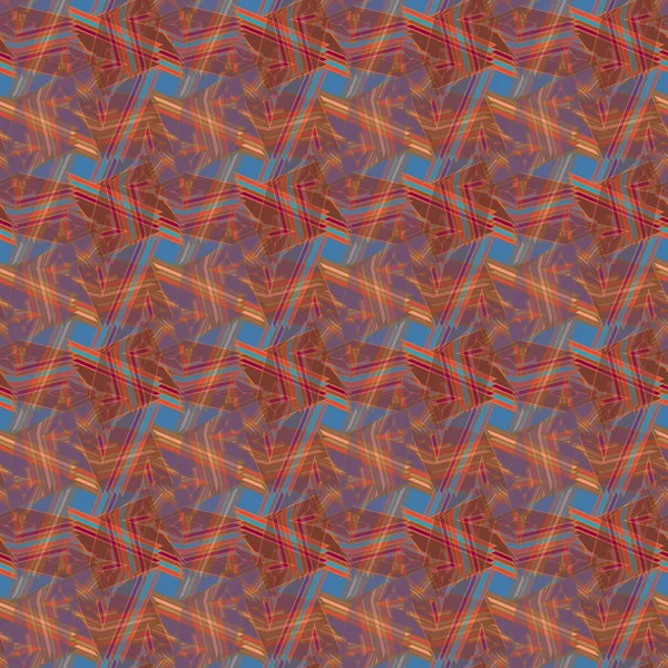 Abstract Geometrisch Kleurrijk Naadloos Patroon Voor Achtergrond — Stockvector