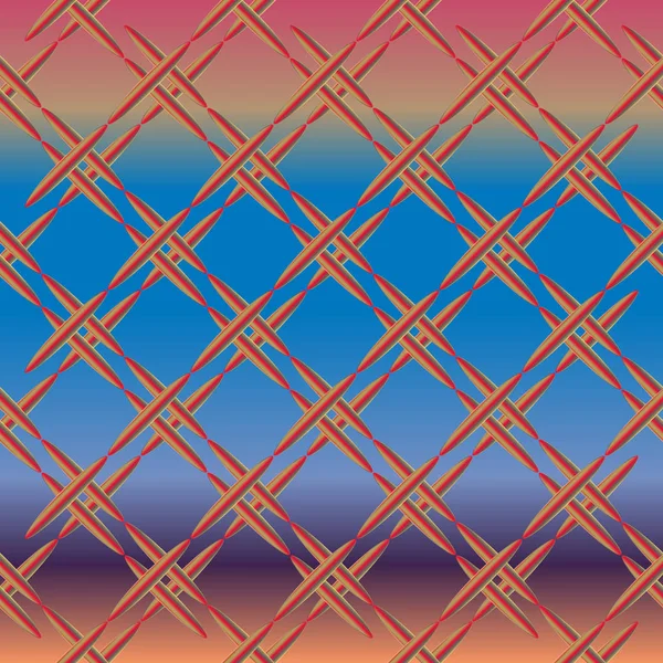Векторна Ілюстрація Безшовного Візерунка Гофрованого Металу — стоковий вектор
