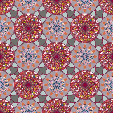  soyut geometrik Dikişsiz desen arka planı için