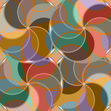 soyut geometrik renk desenli vektör çizimi