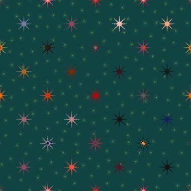 Arka plan için yıldız ile soyut geometrik renkli desen.