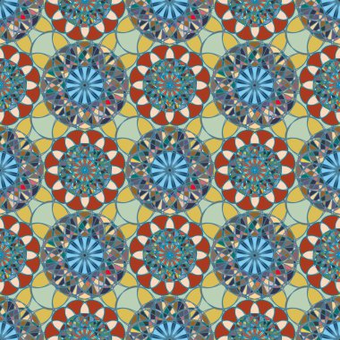  soyut geometrik Dikişsiz desen arka planı için