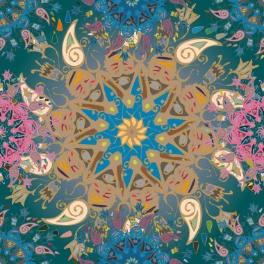 Arkaplan için soyut geometrik renkli desen. vektör illüstrasyonu 