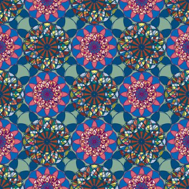  soyut geometrik Dikişsiz desen arka planı için