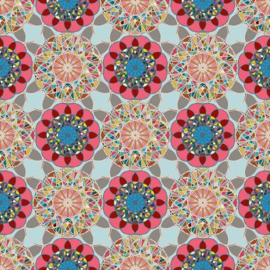  soyut geometrik Dikişsiz desen arka planı için