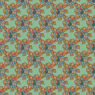 Daireler, arka plan ile soyut geometrik seamless modeli