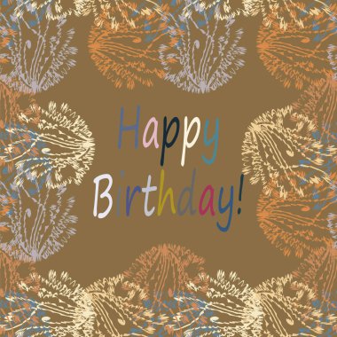 Soyut zentangle sanat oyma kart tasarımı doodle ile parlak renklerde ilham.