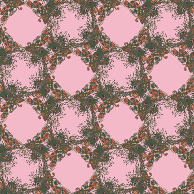 Soyut renkli Dikişsiz desen arka planı için. 