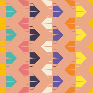 çizgi film kamp çadırları ile renk seamless modeli