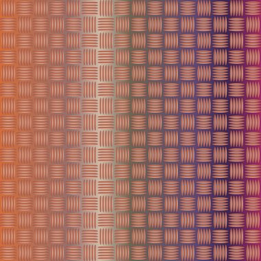 Oluklu Metal Dikişsiz desen vektör çizim.