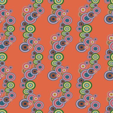 Daireler, arka plan ile geometrik seamless modeli