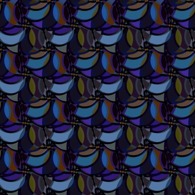 soyut geometrik renk desenli vektör çizimi