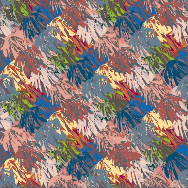 Soyut geometrik renkli seamless modeli, arka plan