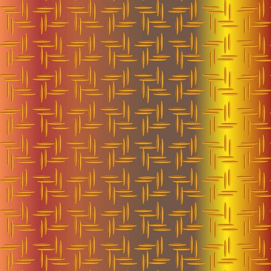 Oluklu Metal Dikişsiz desen vektör çizim.