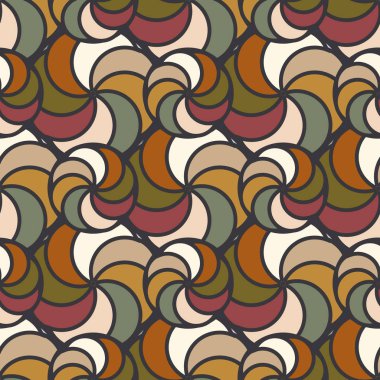 soyut geometrik renk desenli vektör çizimi