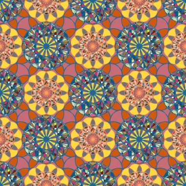  soyut geometrik Dikişsiz desen arka planı için