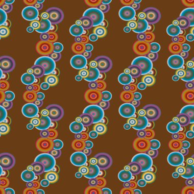 Daireler, arka plan ile geometrik seamless modeli