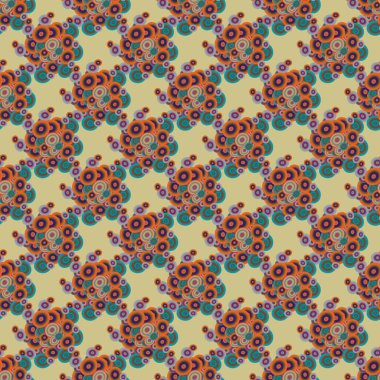 Daireler, arka plan ile geometrik seamless modeli