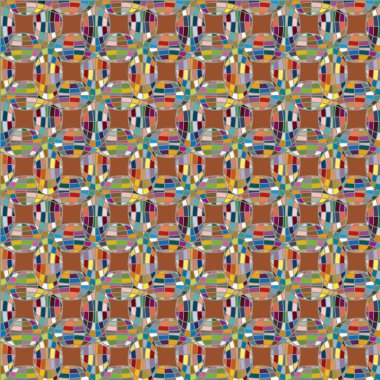 Renk seamless modeli ile işbirliği dünya küre.