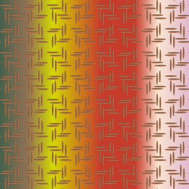 Oluklu Metal Dikişsiz desen vektör çizim.