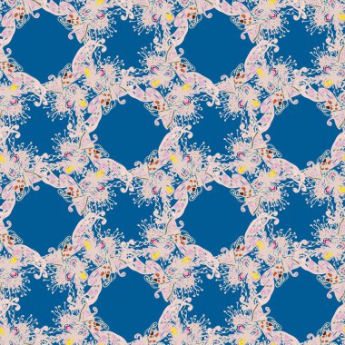 Soyut renkli Dikişsiz desen arka planı için. 